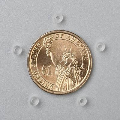 Round Transparent Acrylic Beads PL704-1