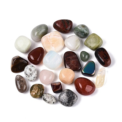 Natural & Synthetic Gemstone Nuggets Display Decorations G-N362-12-1