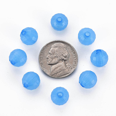 Transparent Acrylic Beads TACR-S153-42E-01-1