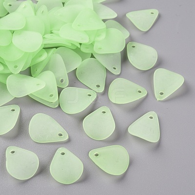 Transparent Frosted Acrylic Pendants MACR-S371-09A-728-1