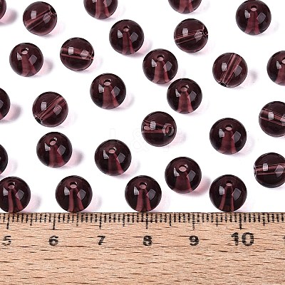 FGB Transparent Glass Seed Beads SEED-N013-01C-15-1