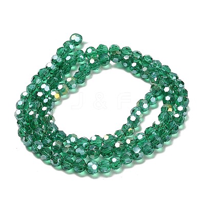 Transparent Glass Beads EGLA-A035-T4mm-B18-1