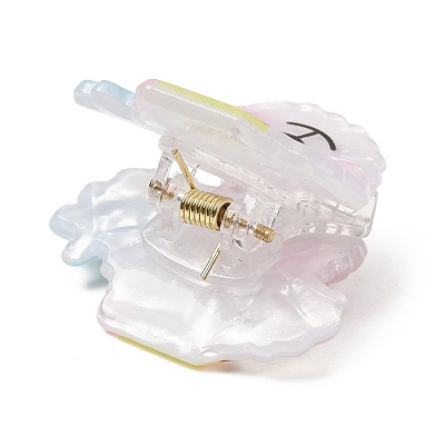 Acrylic Claw Hair Clips AC-CBA12E1-02A-1