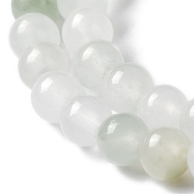 Natural Tianshan Cui Quartzite Beads Strands X-G-B046-01E-1