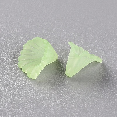Frosted Acrylic Bead Caps LS-MACR-S371-10A-728-1
