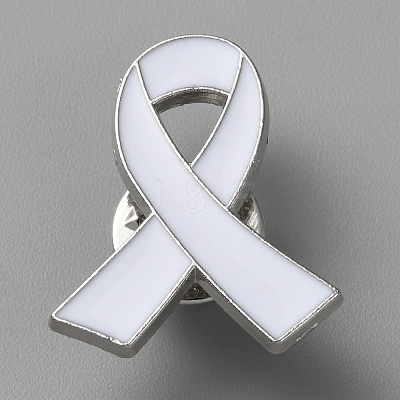 Ribbon Enamel Pins JEWB-WH0022-88B-1