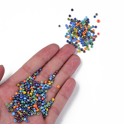 8/0 Czech Opaque Glass Seed Beads SEED-N004-003A-29-1