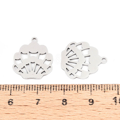 201 Stainless Steel Pendants STAS-T066-91P-1