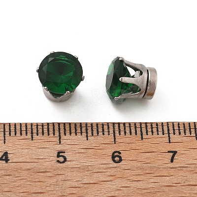 Cubic Zirconia Clip-on Earrings EJEW-L100-01P-06-1