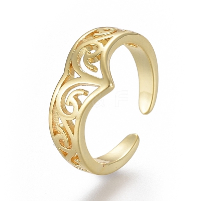 Adjustable Brass Toe Rings RJEW-EE0002-10G-1