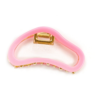 Hollow Cloud Alloy & Cellulose Acetate Claw Hair Clips PW-WGF203F-01-1