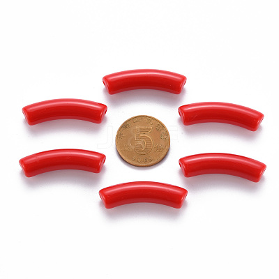 Opaque Acrylic Beads X-MACR-S372-002B-S010-1