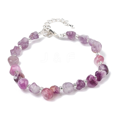 Natural Quartz Chips Bracelets for Women BJEW-H623-01S-02-1