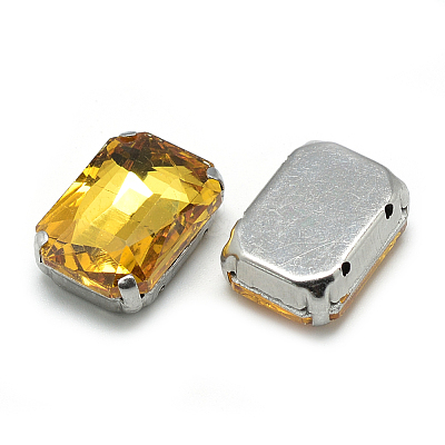 Sew on Rhinestone RGLA-T036-8x10mm-22-1