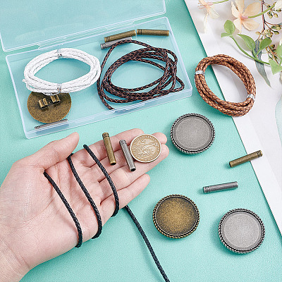 DIY Poirot Tie Accessories Kits DIY-NB0013-40-1