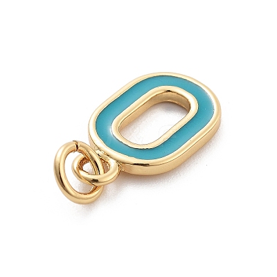 Rack Plating Brass Pendants KK-C065-03O-G-1
