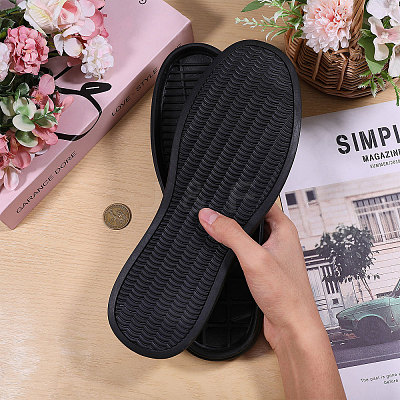 Anti Skid Synthetic Rubber Shoes Bottom Heel Sole FIND-WH0816-097B-1