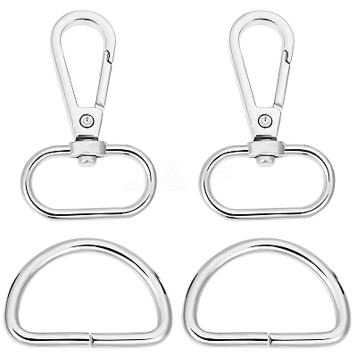 Alloy Swivel Lobster Claw Clasps FIND-BBC0003-78B-P-1