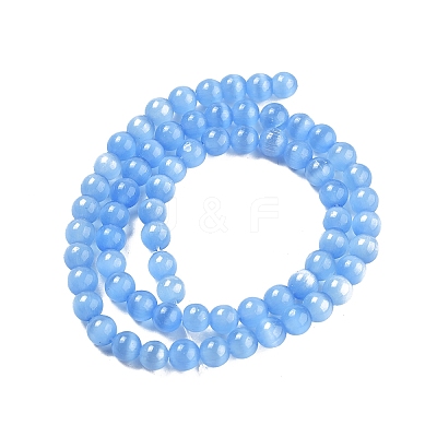 Cat Eye Beads Strands CE-R002-6mm-07-1