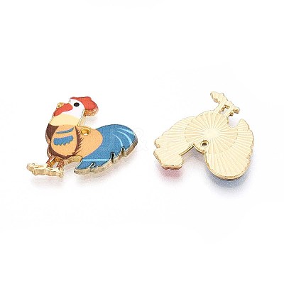 Printed Alloy Pendants ENAM-CJC0020-47C-1