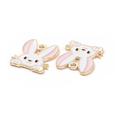 Alloy Enamel Pendants PALLOY-D015-08E-1