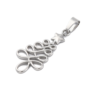 Non-Tarnish 304 Stainless Steel Pendants LS-STAS-P209-45P-1