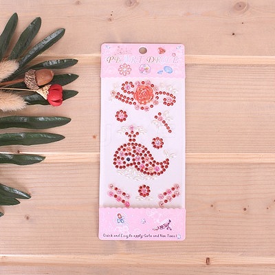 Self Adhesive Mobile Phone Stickers AJEW-TAC0025-05B-1
