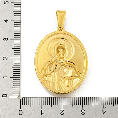 Ion Plating(IP) 304 Stainless Steel Pendants STAS-R231-18G-12-1