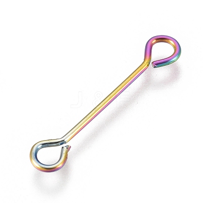 Ion Plating(IP) 304 Stainless Steel Eye Pins STAS-L247-007B-M-1