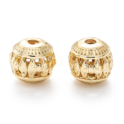 Alloy Hollow Beads X1-PALLOY-P238-05G-RS-1