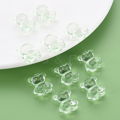 Transparent Acrylic Beads MACR-S373-80-B07-1
