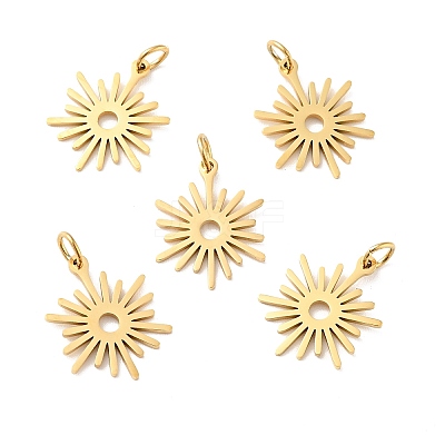 201 Stainless Steel Pendants X-STAS-E015-01G-1