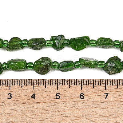 Natural Diopside Beads Strands GG-CBA3A44-C09-01-1