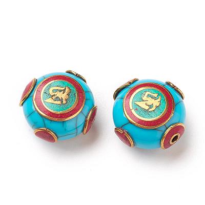 Tibetan Style Beads TIBEB-P001-05-1