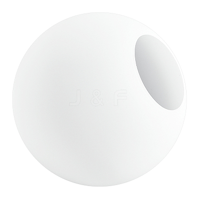 Frosted Glass Globe Lamp Shade Replacement AJEW-WH0528-04-1