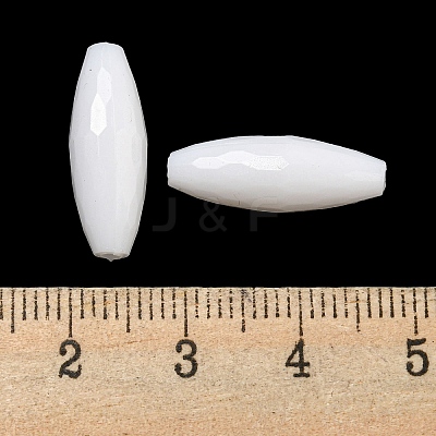 Opaque Acrylic Beads SACR-L007-028-1