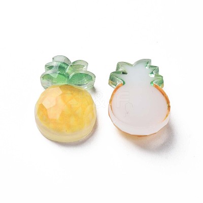 Transparent Epoxy Resin Cabochons CRES-S365-10-1