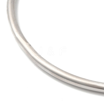 7Pcs 201 Stainless Steel Thin Plain Bangle Sets for Women BJEW-L664-022J-P01-1