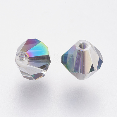 Imitation Austrian Crystal Beads SWAR-F058-6mm-31-1