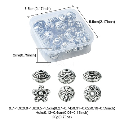 20G CCB Plastic Beads CCB-YW0001-24-1