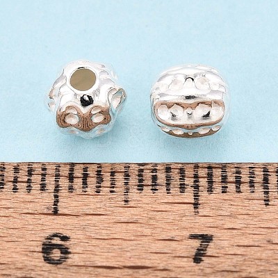 925 Sterling Silver Beads STER-N017-24A-S-1