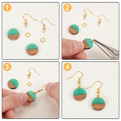 DIY Dangle Earring Making Kits DIY-OC0005-36-1