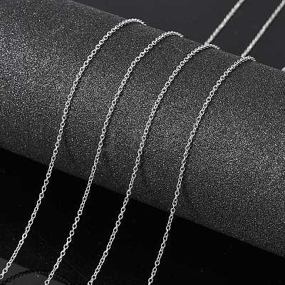 Tarnish Resistant 304 Stainless Steel Cable Chains CHS-Q001-09-100m-1