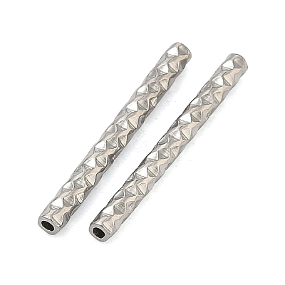 304 Stainless Steel Tube Beads STAS-Z192-07P-07-1