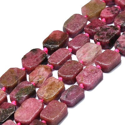 Natural Rhodonite Beads Strands G-K245-J17-01-1