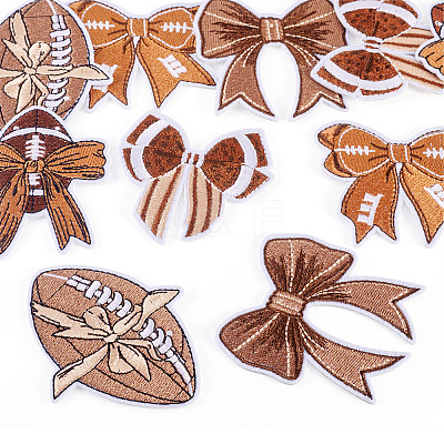 10Pcs 5 Styles Rugby Patches PATC-TA0001-15-1