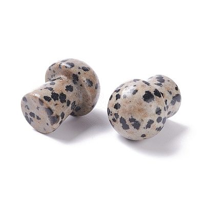 Natural Dalmatian Jasper GuaSha Stone G-M380-A02-1