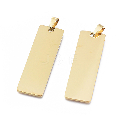 Ion Plating(IP) 304 Stainless Steel Pendants STAS-F241-01C-G-1