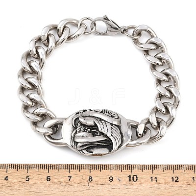 304 Stainless Steel Links BJEW-D379-14ASP-1