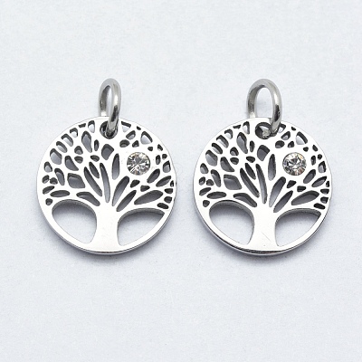 316 Surgical Stainless Steel Pendants STAS-K178-11P-1